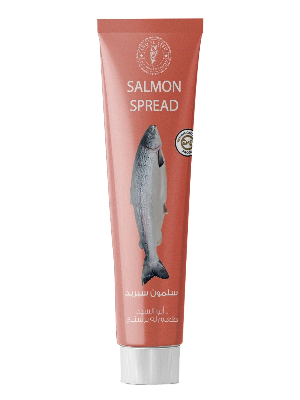salmon spread tube