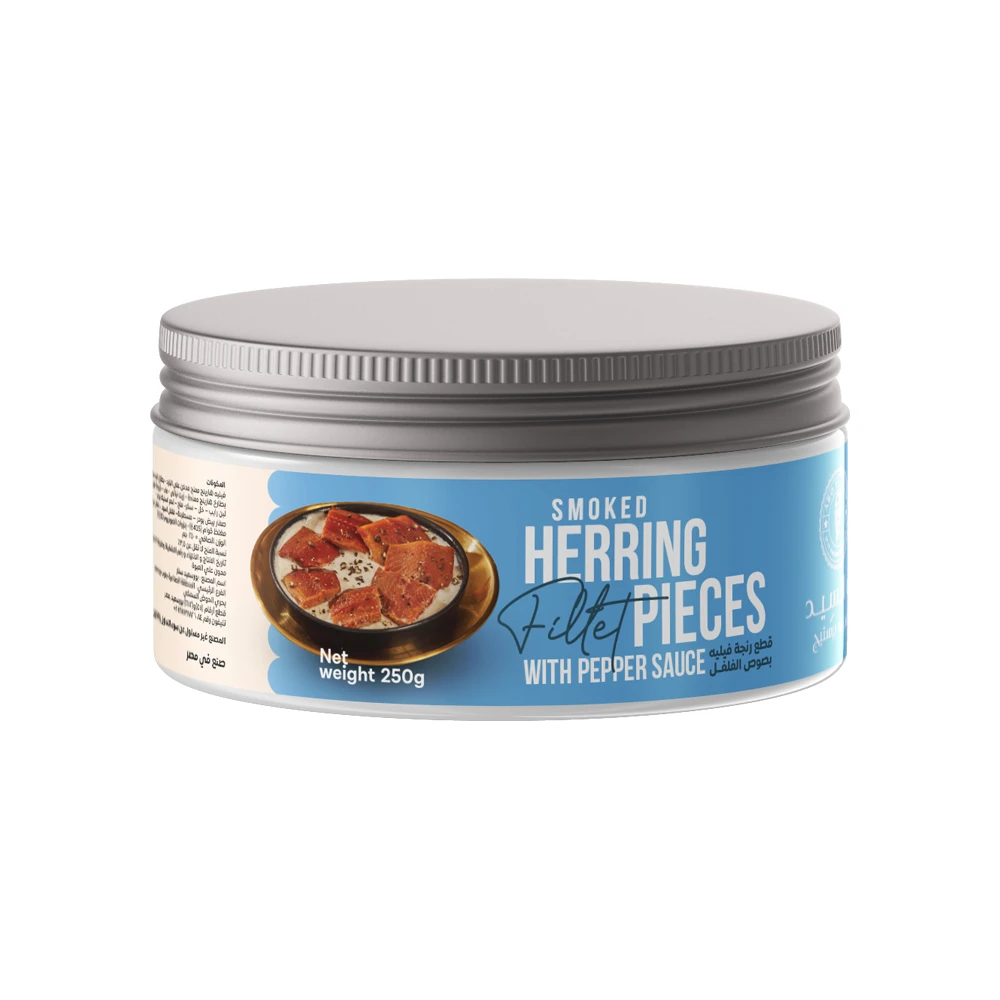 Herring fillet in pepper sauce